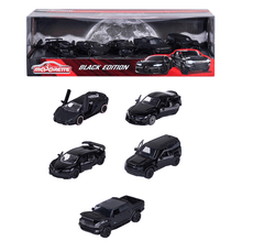 Majorette Black Edition Die - Cast 5 - Pcs Giftpack 212053191 - Colorland Toys