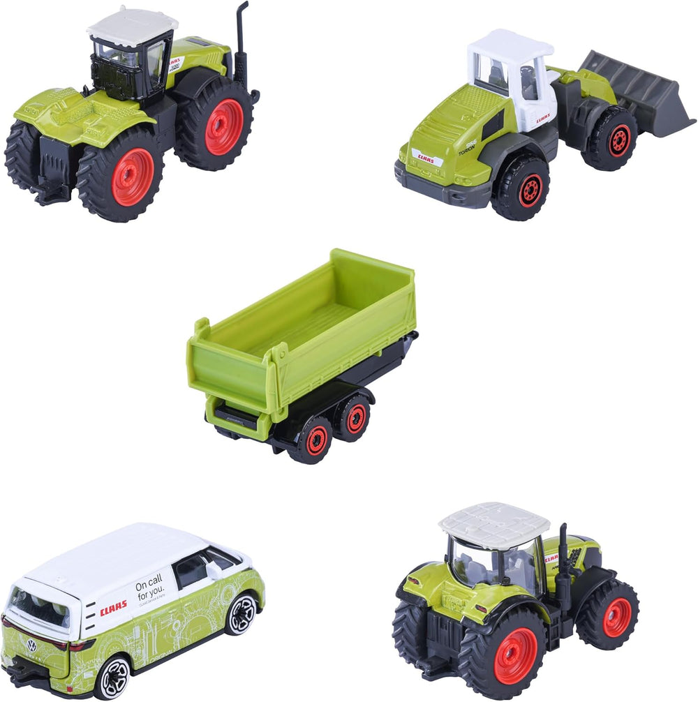 MAJORETTE Claas Farm 5 Pieces Giftpack - Colorland Toys