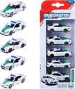 Majorette Dubai Police 5 Pack Die Cast – Gift Set - Super Cars (1:64 Scale)