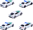 Majorette Dubai Police 5 Pack Die Cast – Gift Set - Super Cars (1:64 Scale)