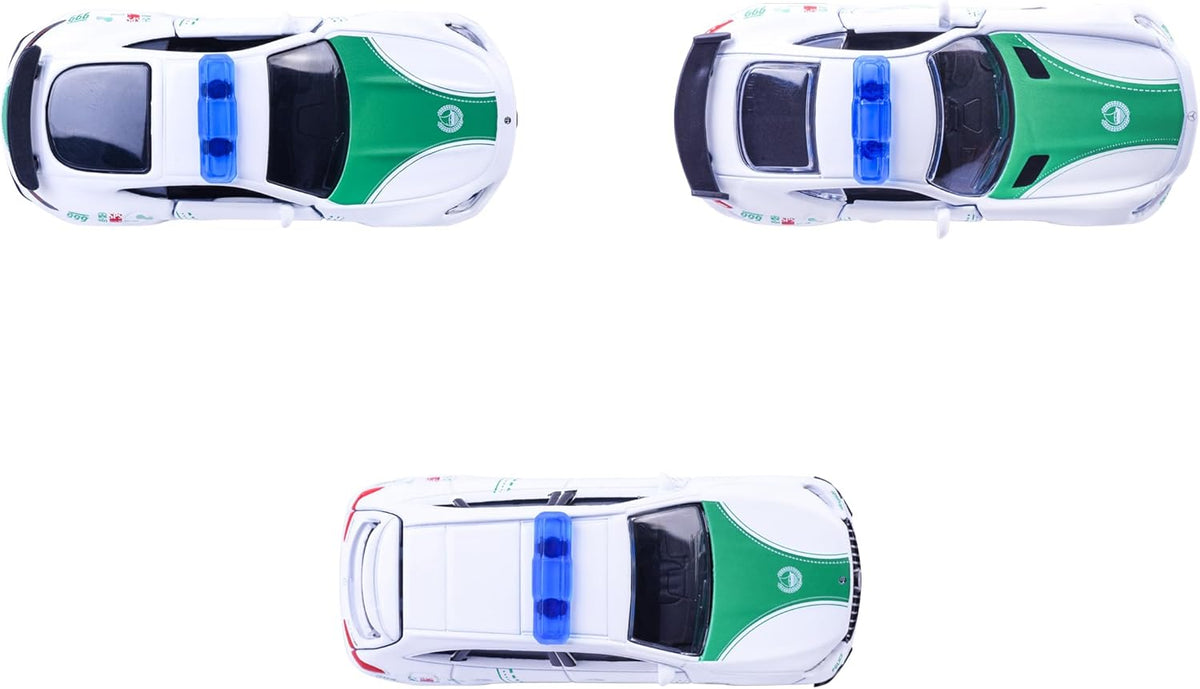 Majorette Dubai Police Mercedes-Benz AMG 3-Pack Die Cast Cars 1:64 — image 4