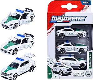 Majorette Dubai Police Mercedes-Benz AMG 3-Pack Die Cast Cars 1:64 — image 6