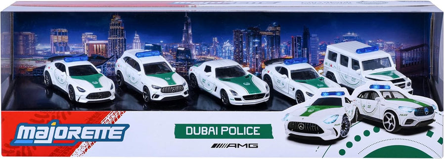 Majorette Dubai Police Mercedes-Benz AMG 5 Pack Die Cast (1:64) — image 2
