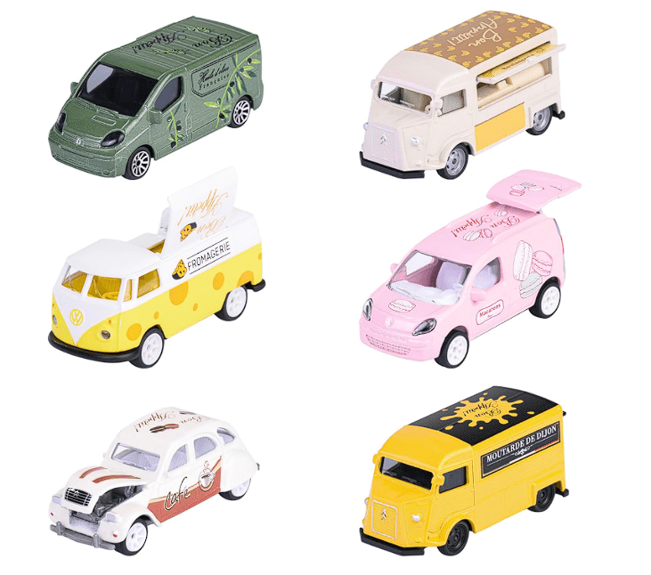 Majorette French Touch Deluxe Cars Die-Cast 6-Asst 212055013 — image 1