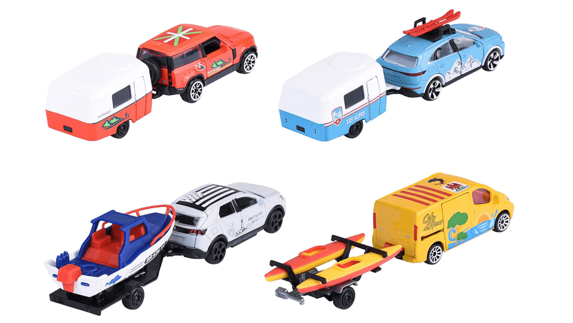 Majorette French Touch Trailer Die - Cast 4 - Asst 212055014 - Colorland Toys