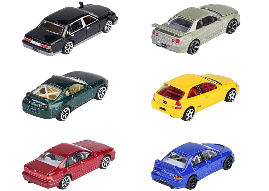 Majorette Japan Series Premium Cars Die - Cast 6 - Asst 212051029 - Colorland Toys