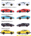 Majorette Lamborghini Car Set (5 Cars) - Metal Collectible Toy Cars
