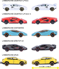 Majorette Lamborghini Car Set (5 Cars) - Metal Collectible Toy Cars - Colorland Toys