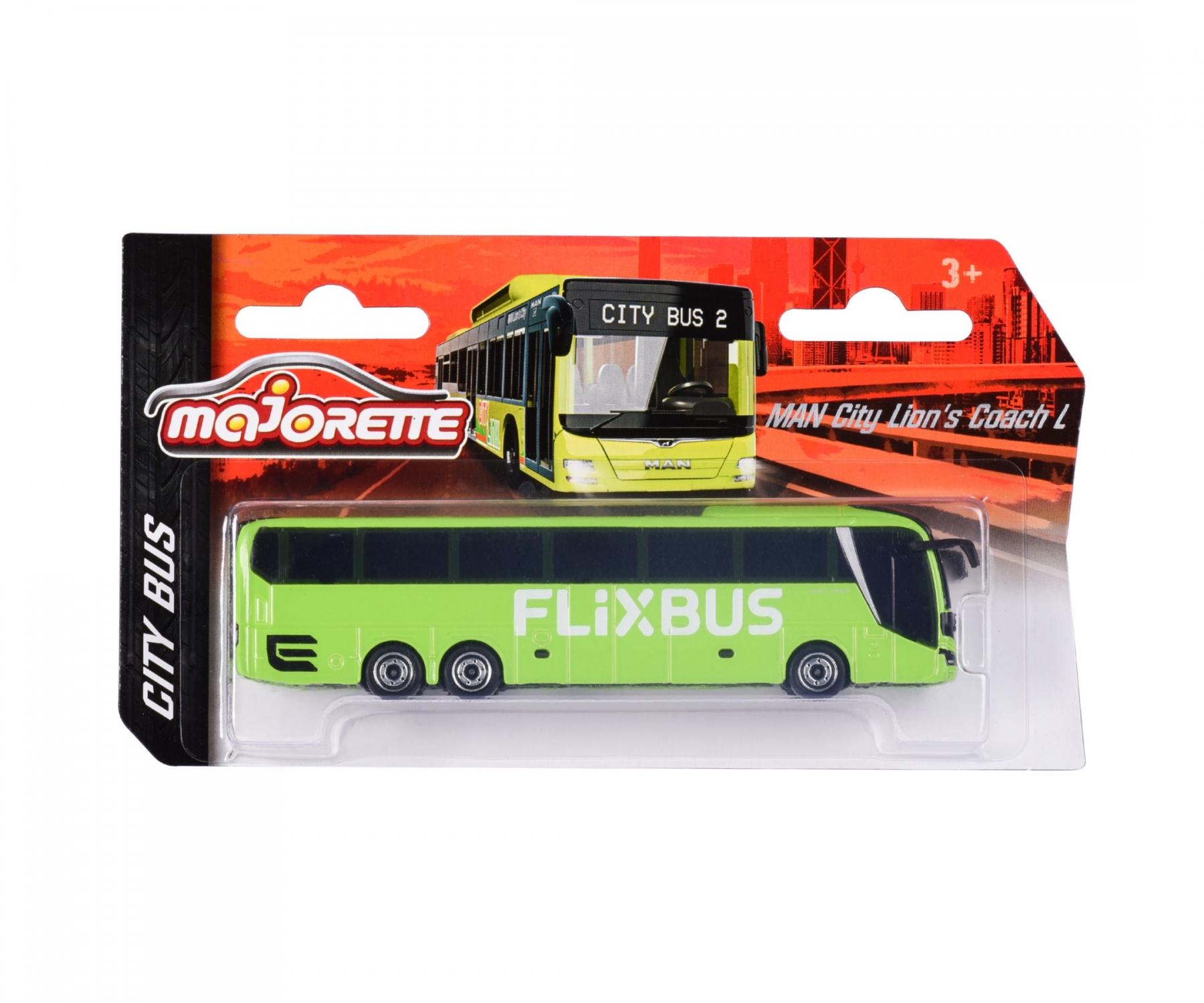 Majorette Man City Bus 6 - Assorted 1pc - Colorland Toys