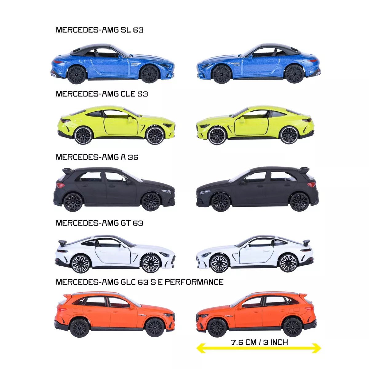Majorette Mercedes-AMG Series Car Gift Set - 5pk — image 4