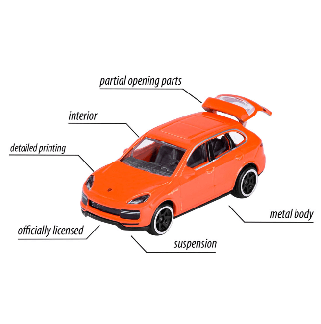 Majorette Porsche Discovery 20+2 Pack – 1:64 Scale Die - Cast Cars Set | 22 Vehicles with Mystery Models - Colorland Toys