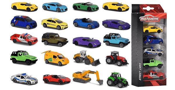 Majorette Street Cars Die-Cast 5-Pcs Asst 212053166
