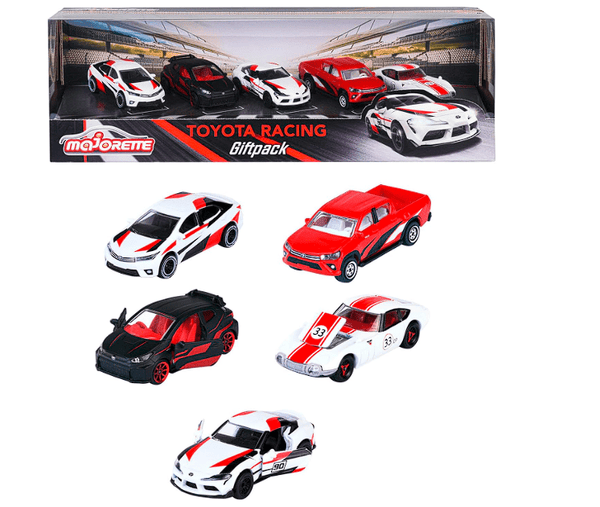 Majorette Toyota Racing Die-Cast 5-Pcs Giftpack 212053189