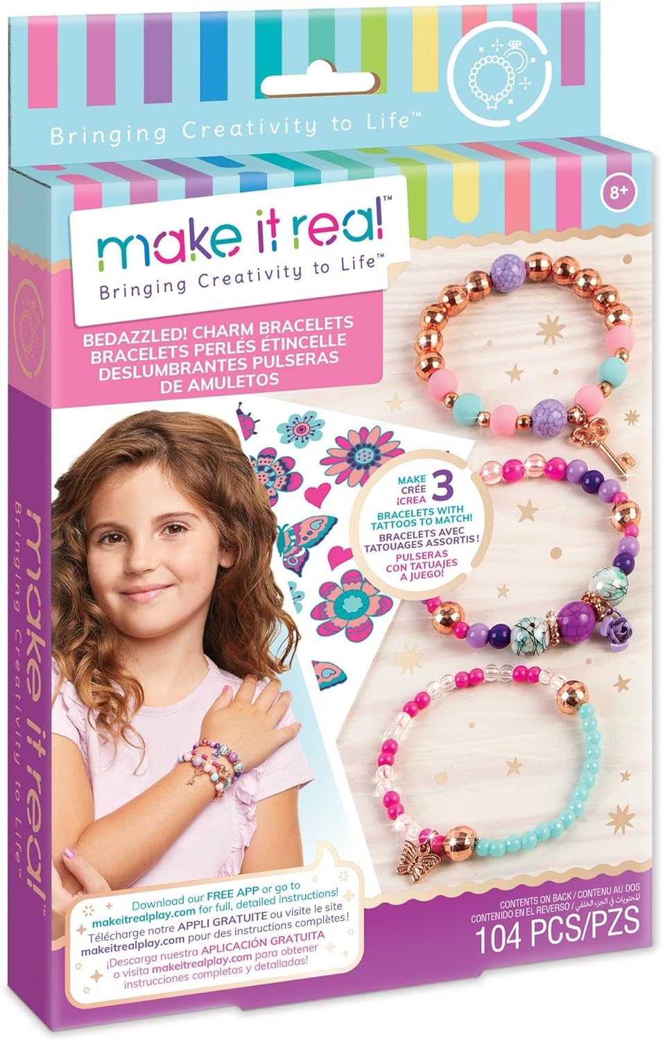 Make It Real: Bedazzled! Charm Bracelets Kit – Blooming Creativity — image 1