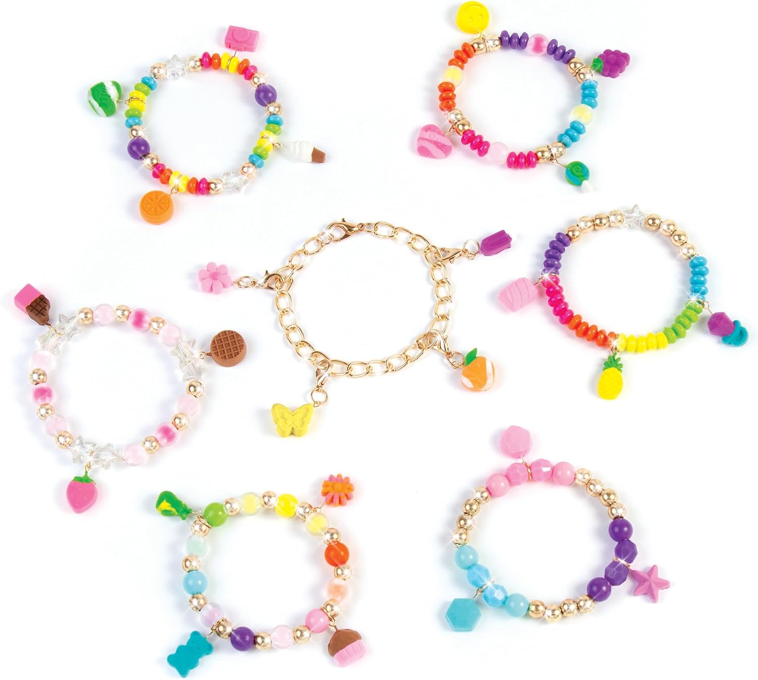 Make It Real: Clay Charm DIY Jewelry Kit 1422 - Colorland Toys