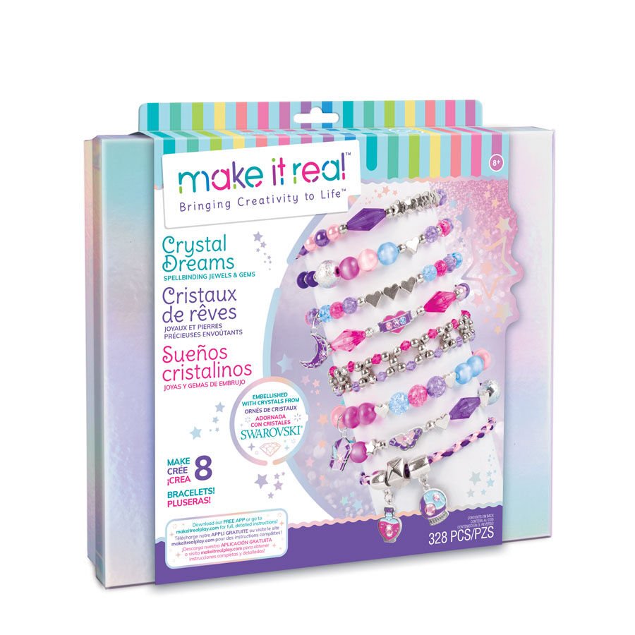 Make it Real Crystal Dreams Magical Jewelry with Swarovski Crystals 1723 - Colorland Toys