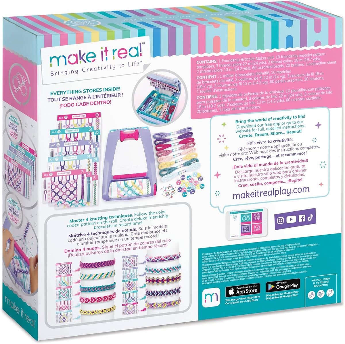 Make It Real Friendship Bracelet Maker 1457 — image 3