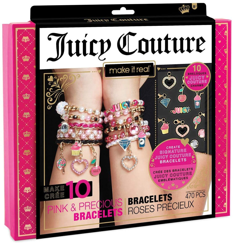 Make It Real Juicy Couture Pink and Precious Bracelets 4408 — image 1