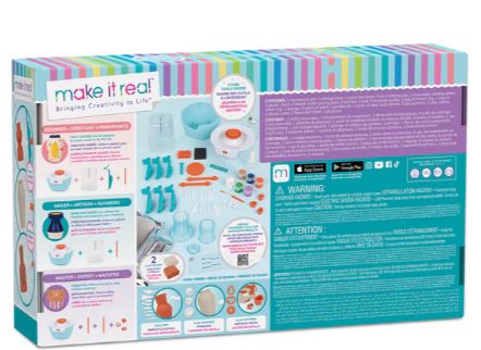 Make it Real Mini Pottery Wheel Deluxe Set 1830 - Colorland Toys