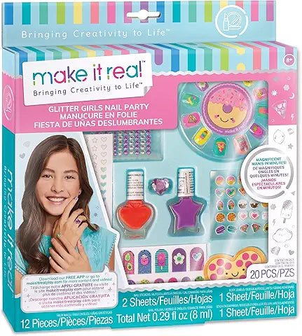 Make It Real Party Nails Glitter Design Set 2467 — image 1