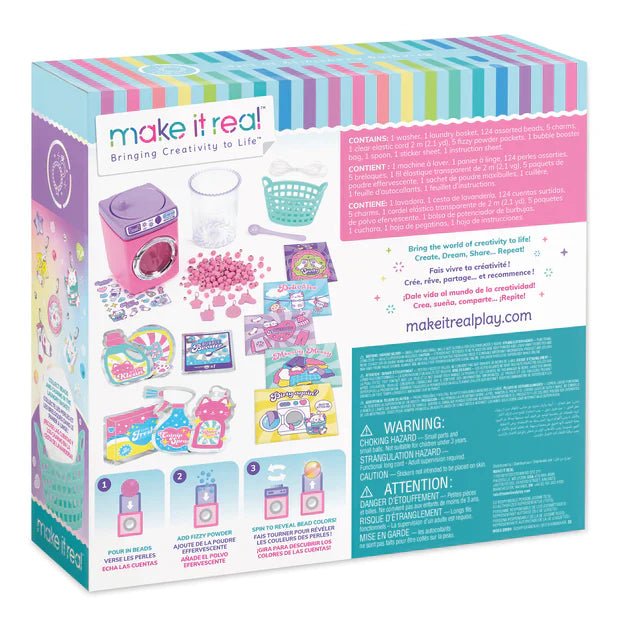 Make It Real Purr - Fect Wash ‘N Bead Bracelets 1466 - Colorland Toys