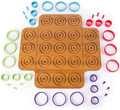 Marbles Otrio Deluxe Board Game 6045064 - Colorland Toys