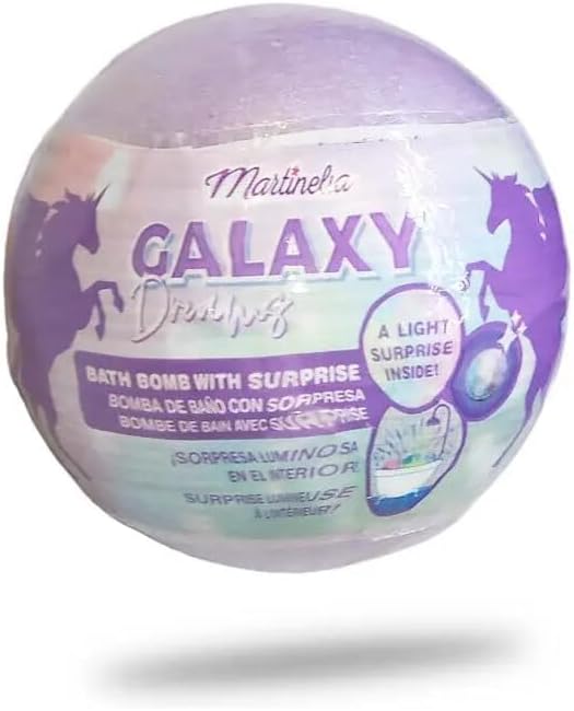 Martinelia Galaxy Dreams Light Bath Bomb 90026 - Colorland Toys