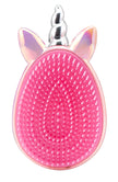 Martinelia Unicorn Egg Brush - Pastel Pink, Oval Silicone Handle