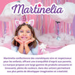 Martinelia Unicorn Egg Brush - Pastel Pink, Oval Silicone Handle