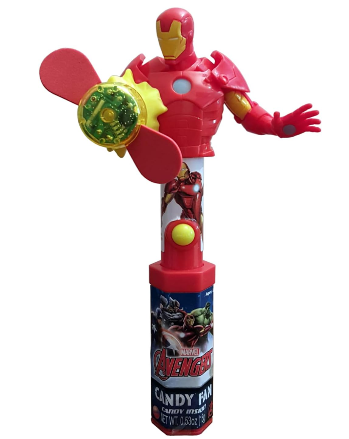 Marvel Avengers Character Fan with Candy 65190