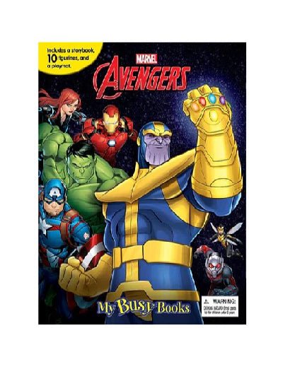 Marvel Avengers Infinity War My Busy Book 2764336098 — image 1