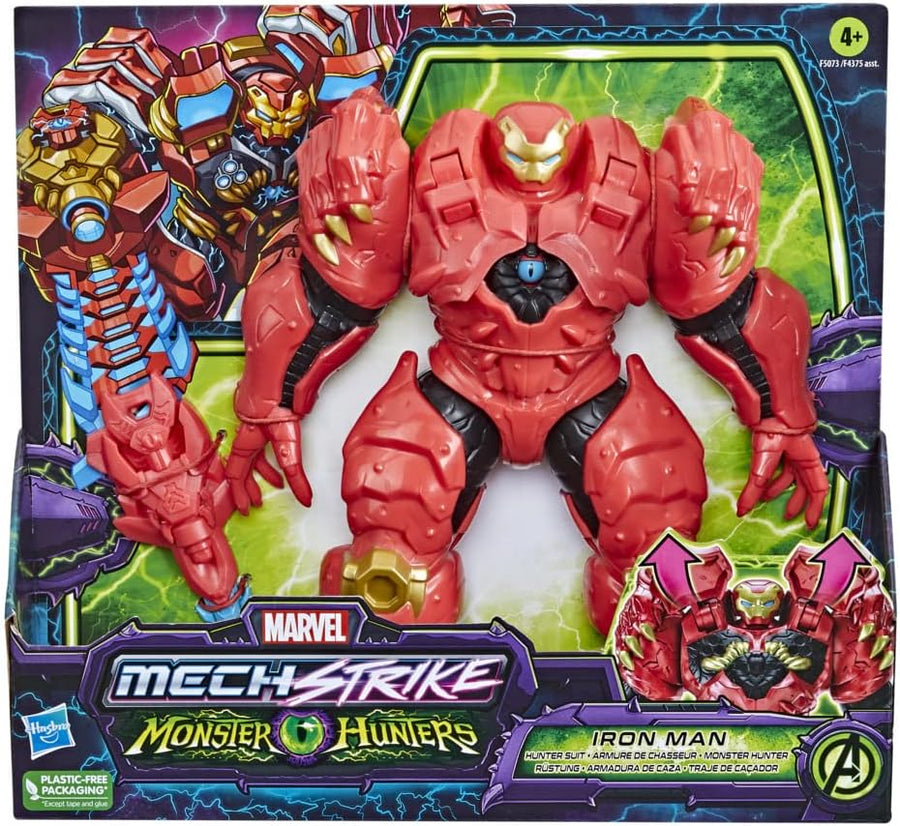 Marvel Avengers Mech Strike Monster Hunters Deluxe - Iron Man F5073 — image 8