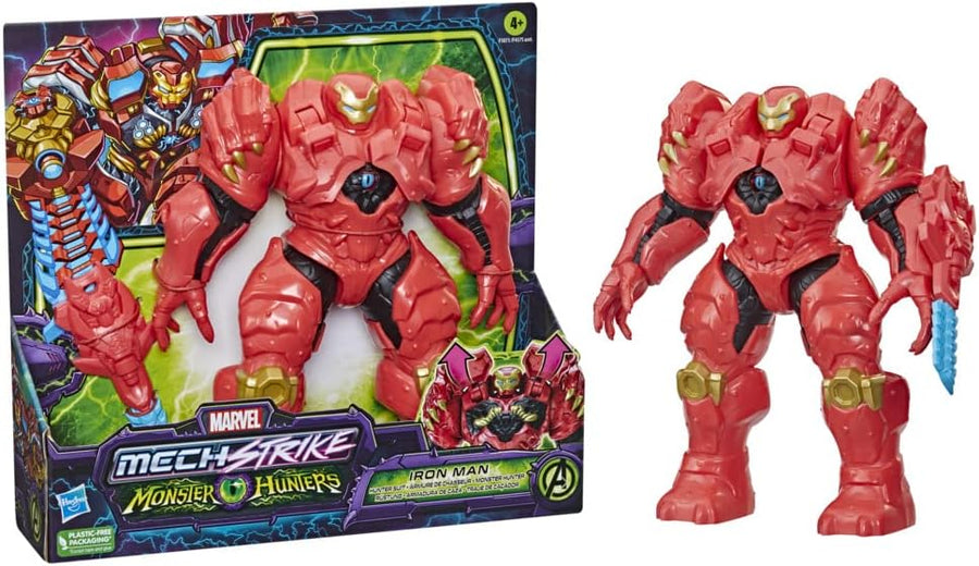 Marvel Avengers Mech Strike Monster Hunters Deluxe - Iron Man F5073 — image 1