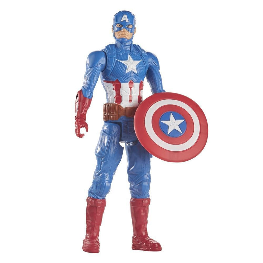 Marvel Avengers Titan Hero Series Captain America Action Figure E7877