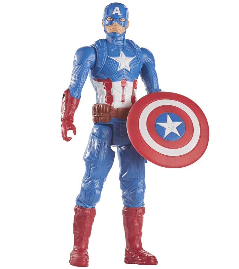 Marvel Avengers Titan Hero Series Captain America Action Figure E7877 — image 4