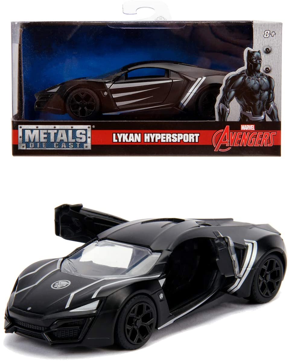 Marvel Black Panther Lykan Hypersport 1:32 Scale 253222004 - Colorland Toys