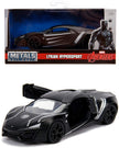 Marvel Black Panther Lykan Hypersport 1:32 Scale 253222004