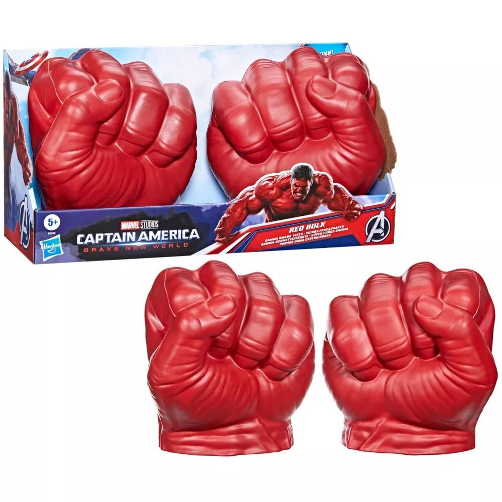 Marvel Captain America Brave New World - Red Hulk Gamma Smash Fists - Colorland Toys