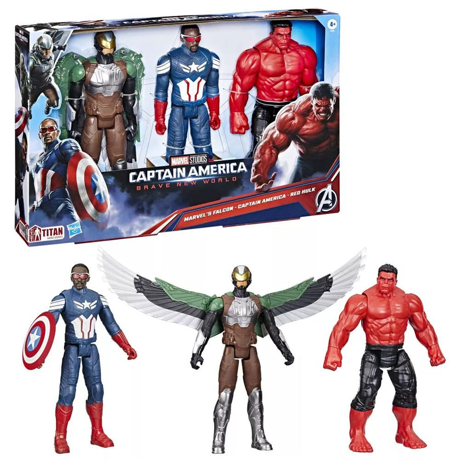 Marvel Captain America: Brave New World Titan Hero Series Multipack