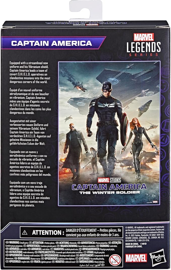 Marvel Captain America Civil War - Winter Soldier with Best Action Cycle B5769 - Colorland Toys