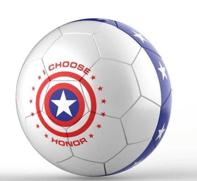 Marvel Captain America Football ST- MVL012 — image 1