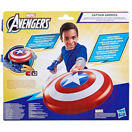 Marvel Captain America Magnetic Shield & Gauntlet B9944 - Colorland Toys