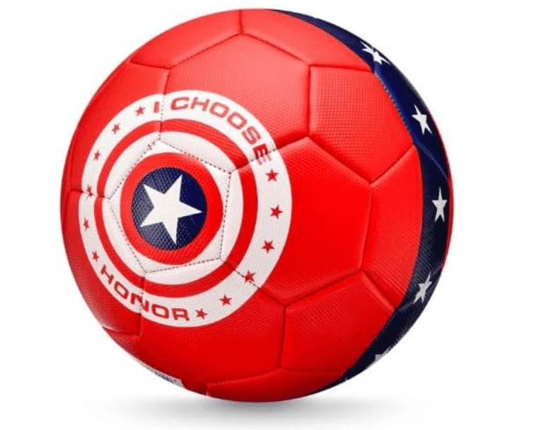 Marvel Captain America Red Football ST- MVL017 — image 1