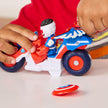 Marvel Captain America: Sam Wilson Super Bike Figure & Motorcycle, 3-Inch