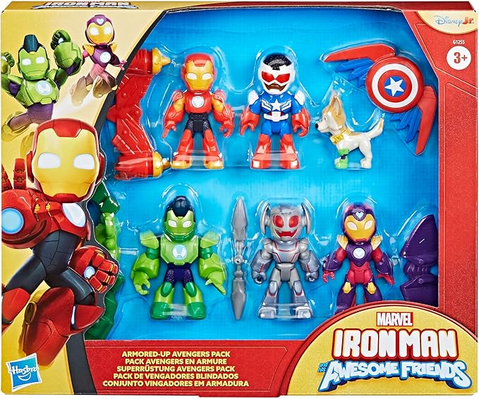 Marvel Iron Man And His Awesome Friends Armored Up Avengers Pack G1255 — image 2