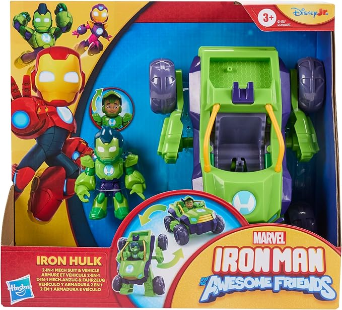 Iron Man And His Awesome Friends Mech Suit & Vehicle - Iron Hulk G1475 — image 4