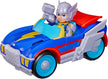 Marvel Iron Man & His Fantastic Friends Thor Racing Car Action Figure Set