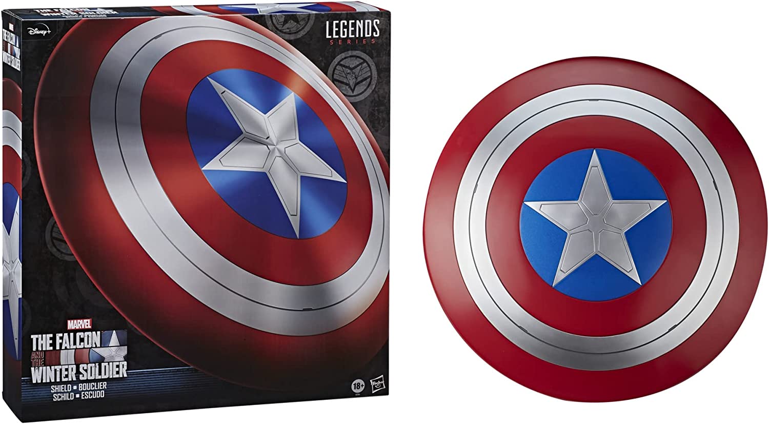 Marvel Legends The Falcon & The Winter Soldier 24in Captain America Shield F0764 - Colorland Toys
