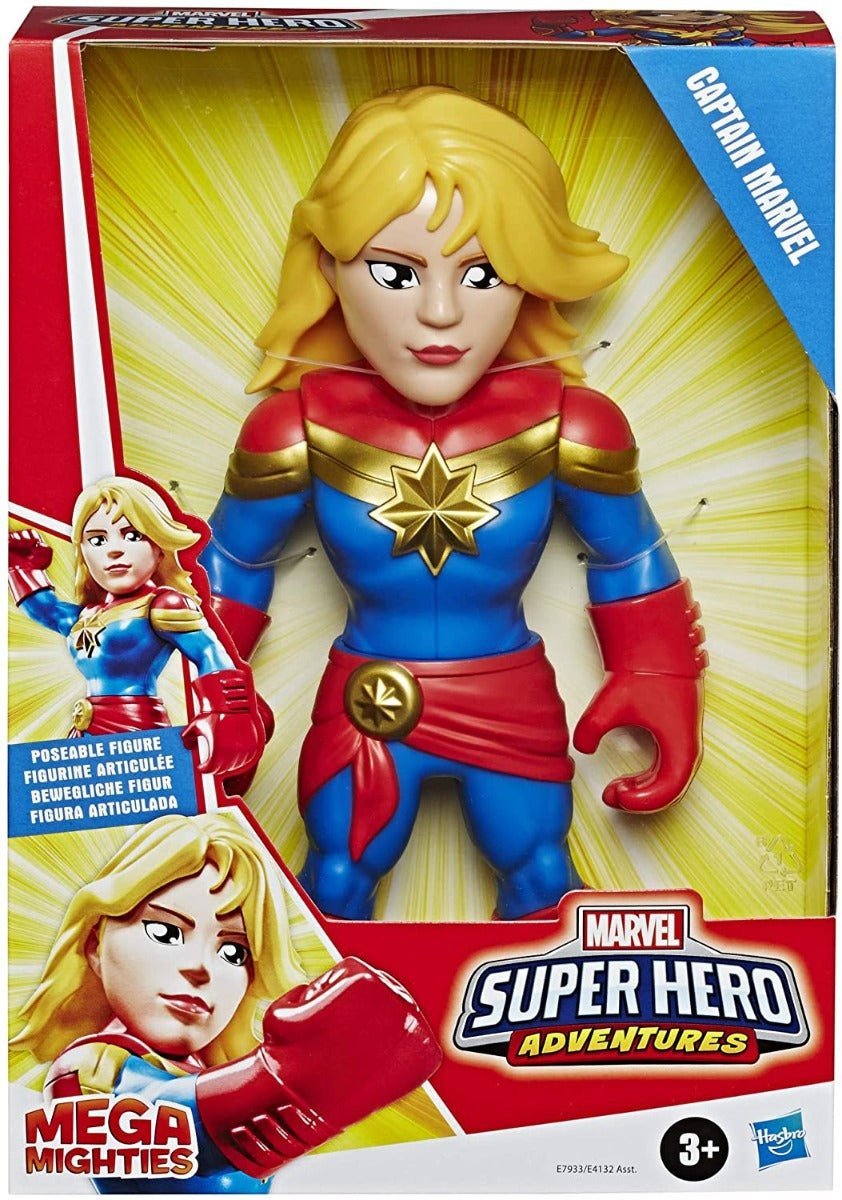 Marvel Mega Mighties Super Hero Adventures Captain Marvel E4132 — image 3