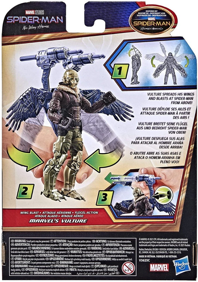 Marvel Spider-Man 3 Deluxe Wing Blast Marvel's Vulture F1919